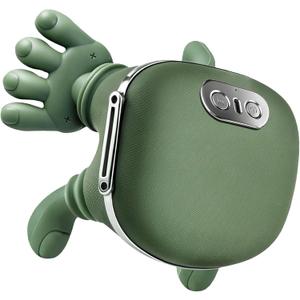 Bionic Neck Massager with Adjustable Heat, Portable Deep Tissue 4D Kneading Electric Shoulder Massager, Compact Design with Soft Silicone Massage Heads for Relaxation and Comfort (Sea Green)