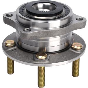 Autoround 513266 Front/Rear Wheel Hub And Bearing Assembly Fit for Kia Sorento 11-15 / Rondo 14-17, Hyundai Santa Fe 07-20 / Veracruz 07-12, 5 Lugs Non-ABS