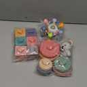 Montessori Baby Toys 3-in-1 Set for Sensory Development, Teething Toys, and Early Education - Gift for Toddler Baby 0-3-6-12-18 Months