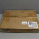 Small Round Side End Table with Cloth Storage Basket, Round Bedside Sofa Couch Coffee Tables for Small Places with Metal Frame, Modern Nighstands for Living Room Bedroom,White