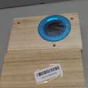 Hiceeden 2 Pack Parakeet Nest Box, Natural Wood Bird Nesting Box, Small Bird House Breeding Box for Budgie Lovebirds, Cockatiel, Parrots Mating, Aviary, 7.74.74.7 Inches