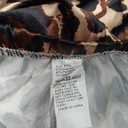 WDIRARA Women's Sleepwear Leopard Print Satin Shirt and Shorts Pajama Set, 4XL
