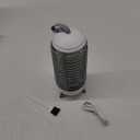 Cordless Bug Zapper for Outdoor Indoor & Portable Rechargeable Camping Mosquito Zapper, Wireless Electric Insect Fly Zapper for Patio, Porch, Garden, Kitchen (White)