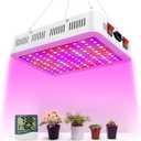 LED Grow Lights, 1000 Watt LED Full Spectrum Sunlike Growing Lamp for Indoor Plant with Daisy Chain Function,Temperature Humidity,Seedling Veg Bloom Three Modes Coverage3.5x3.5ft