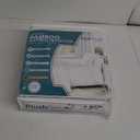 PlushDeluxe Premium Bamboo Mattress Protector  Full Size, Waterproof, & Ultra Soft Breathable Noiseless Washable Bed Mattress Cover for Comfort & Protection - White