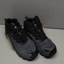 Men's Waterproof Hiking Boots Lightweight Comfortable Outdoor Walking Trail Boots Shoes (10.5, Grey-1)