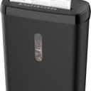 Paper Shredder for Home10-Sheet Strip Cut,12 L Basket,P-2 Security Level,Shred CD & Credit Card Shredders for Home Use