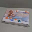 No Hole Mold Free Baby Bath Toys for Toddlers 1-3, Water Toys for 6-12 Months Infants with Storage Bag, Baby Shark Toys for Pool, Bathtub, Beach, Shower, Tub,Ideal Gifts for Kids Boys and Girls