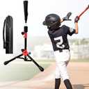 Portable Batting Tee for Baseball/Softball, Tball Set for Toddlers 3-5 Tee Ball Set with Carry Bag, Portable Stable Tanner Tee, Baseball Training Equipment Aged 3-12