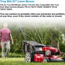 964-04117A 664-04117A Lawnmower Grass Bag for MTD Troy Bilt 21" Lawn Mower 964-04117B 664-04011 664-04027 664-04034 Fit TB110 TB210 TB260 TB130 TB230 TB280ES TB280 (Without Catcher Frame)