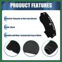 Motoforti Dash Cover, Center Console Non-Slip Dashboard Carpet Mat for Chrysler 300c 2011-2017 Polyester Black,1Pc Long-Lasting