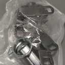 1" Thumb Operated Offset Cam Lock, RV Compartment Latch, Non-Locking Thumb Turn, for RV Compartment Camper Storage Door (2 Pack)