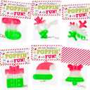 24 Pack Bulk for Students, Christmas Pop It Fidget Toys, for Kids Classroom, Prizes, Stocking Stuffers, Office Gifts, and popit Party Favors - Goody Bag Stuffers and Christmas Goodies