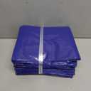 2 Pcs Welding Curtain Safety Blue Transparent Welding Screen with Fixed Belt for the Stand of 6 x 8ft Fireproof Resistant Insulation for Welding Arc Light UV and Blue Light Protection