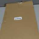 INTERWARM 3 Pack Acrylic Sign Holder, 8.3 x 12.2 Inch Wood Menu Display Acrylic Sign Holder with Wood Base Tabletop Display Stand for Hotel Office Coffee Shop Restaurant Halloween Decor, L Shape