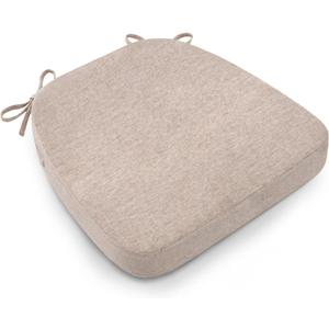 AAAAAcessories Chair Cushions for Dining Chairs, 17 x 16 x 2 in, Set of 1, 17x16x2"-1 Pack