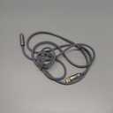 LISEN USB C to Lightning Cable, 240W 4 in 1 Charging Cable 6.6FT, Chubby USB A/C to C/Lightning with Light for iPhone Air 17 16 15 14 Pro/MacBook/iPad/Samsung/Switch 2, Multi Chargers for All Devices (Grey)