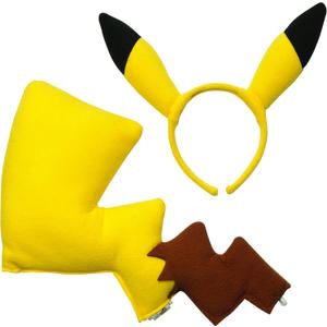 Rubies Pokmon Pikachu Ears and Tail Dress Up Kit Rubies Pokmon Pikachu Ears and Tail Dress Up Kit