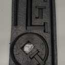 Matte Black Bathroom Hardware Set 4 Pieces,Bathroom Accessories Set Stainless Steel Wall Mounted, Hand Towel Bar, Towel Ring, Robe Towel Hooks,Toilet Paper Holder,Towel Bar Set, 23.6 Inch