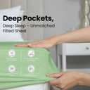 Utopia Bedding Queen Fitted Sheet - Bottom Sheet - Deep Pocket - Soft Microfiber - Shrinkage and Fade Resistant - Easy Care -1 Fitted Sheet Only (Sage Green)
