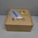 BISAMIYA Modern Semi Flush Mount Ceiling Light Fixture, Brass Accent and 12.6" Metal Shade Ceiling Light, for Kitchen, Hallway, Entryway, Pantry, Laundry Room (Cream)