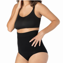 UpSpring C-Section Tummy Control Panties High Waist Postpartum Underwear for Womens, Nude/Black, L/XL