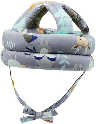 Adjustable Infant Baby Safety Helmet Toddler Protector Cap Soft Cotton Cushion, A Bump-Free Safety Hood for Your Baby to Learn to Crawl, Walk and Run