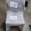 Flash Furniture Hercules Series Contoured Stacking Chairs for Waiting Rooms and Offices, Ergonomic Lobby Chairs with Curved Back, Set of 5, Black