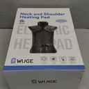 Heating Pad for Neck Shoulder and Back, Valentines Day Gifts for Her Him, Birthday Gift for Women Men Mom, Deeper Pain Relief,Large Weighted Heat Pad, ETL Certified, Gray (24"x37")