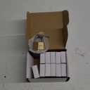 Locks with Keys,12 Pack Brass Keyed Alike Weatherproof Padlocks for Outdoor