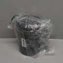 Baie Maison Large Black Kitchen Canisters Set of 3 - Farmhouse Canister Sets for Kitchen Counter - Coffee Tea Sugar Container Set - Rustic Kitchen Canisters for Countertop - Metal Kitchen Decor Jars