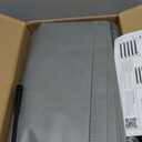 LANTEFUL Shoe Rack with Covers 10 Tier Tall Shoe Rack Organizer Large Capacity Shoe Shelf Storage 40 Pairs Space Saving Free Standing Shoe Storage Organizer for Closet, Entryway, Dorm, Grey