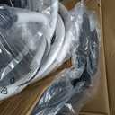 COLAMY Bar Stools Set of 2, Modern Swivel Bar Chairs, Adjustable Faux Leather Upholstered Barstools Counter Height with High Backrest for Bar, Kitchen Island, Dining Room, Black