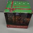 Aulanto Christmas Lights Outdoor Snowflake Lights,16.73ft 240 LED Snowflake Icicle Lights Waterproof with 20 Drops,RGB Color Changing Christmas Decorations Light for Eaves, Yard, Tree, Window, Curtain