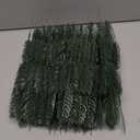 Hananona 50 Pcs Artificial Pine Branches Green Plants Pine Needles DIY Accessories for Garland Wreath Christmas and Home Garden Decor (50, Green)