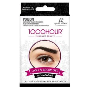 1000 Hour Lash & Brow Dye Kit - Natural Black