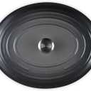 Le Creuset Enameled Cast Iron Signature Oval Dutch Oven, 15.5 qt., Oyster