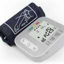 Blood Pressure Monitors for Home Use, Automatic Upper Arm Blood Pressure Machine with Digital Screen, BP Machine with Large Cuff 8.7" - 16.5" Adjustable, Adult Elderly (White)