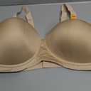 Vanity Fair Women's Beauty Back Full Figure Underwire Extended Side and Back Smoother Bra (42DD, Beige)