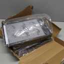 gianotter Wood Desk Organizers and Accessories with File Holder, 4-Tier Desk Accessories & Workspace Organizers with Drawer and Pen Holder, Paper Organizer for Office Supplies (Wood)