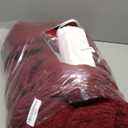 Electric Heated Blanket Full Size 72"84" with 9 Heating Levels & 1-10Hs Auto Off Double Sided Plush Sherpa, Energy Efficient, Machine Washable, for Couch & Bed, Red