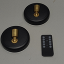 Spot Lights Indoor Led Spotlight: Rechargeable Battery Wireless Up Lights Indoor - Plants Tree Artwork Portrait Picture Display Accent Lighting for Home Decorators Homeowners Art Collectors(2 Pack)