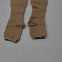 NuVein Medical Compression Stockings, 20-30 mmHg Support for Women & Men, Knee Length, Open Toe, Beige, Medium (Medium (1 Pair)