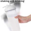 AMZCHEF 600ML Protein Shaker Juicer Bottle 03