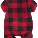 SCENEREAL Dog Pajamas for XL Dogs, Soft Pet Clothes Puppy Onesie for Doggie - Dog Jammies Pjs