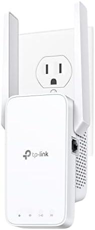 TP-Link AC750 WiFi Extender(RE215), Covers Up to 1500 Sq.ft and 20 Devices, Dual Band Wireless Repeater for Home, Internet Signal Booster with Ethernet Port
