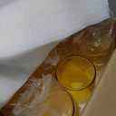 12pcs Glass Gold Amber Cylinder Vases for Centerpieces, 6 Inch Champagne Flower Vases for Wedding Decorations, Indoor Home Decor, Hurricane Candle Holder for Table Shelf, Party