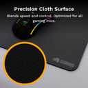 Glorious Gaming Mouse Pad GMP 2-3XL - Spill-Proof Mouse Pad, Optimised for Gaming Sensors, Balanced Surface for Speed & Control, Edgeless Design - 1220mm x 610mm x 3mm - Triple Extra Large Desk Mat, 48L x 24W inches