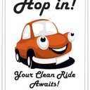 200 Paper Floor Mats for Cars - Disposable Mats - Car Floor Mat Protector - Paper Carpet Protector - Detailing Supplies (SEDAN (20" X 16"))