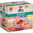 Quaker Instant Oatmeal Fruit & Cream Variety Pack, Single Serve Packets, (44 Pack) (EXP 01/12/27)